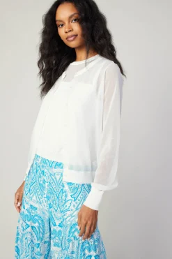 Knitwear|Cardigans-Current Air Cardigan Cami Set WHITE