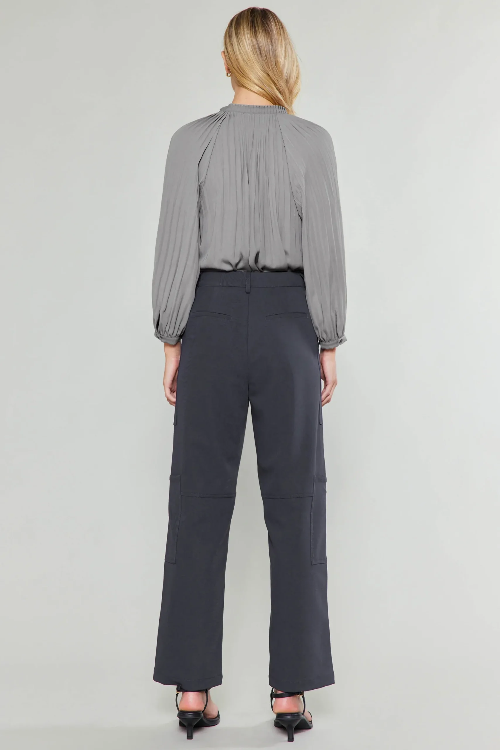 Pants-Current Air Patch Pocket Cargo Pant DARKGREY