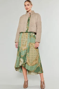 Coats & Jackets-Current Air Quilted Puff Jacket TAUPE