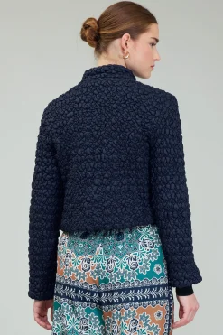 Coats & Jackets-Current Air Quilted Puff Jacket NAVY