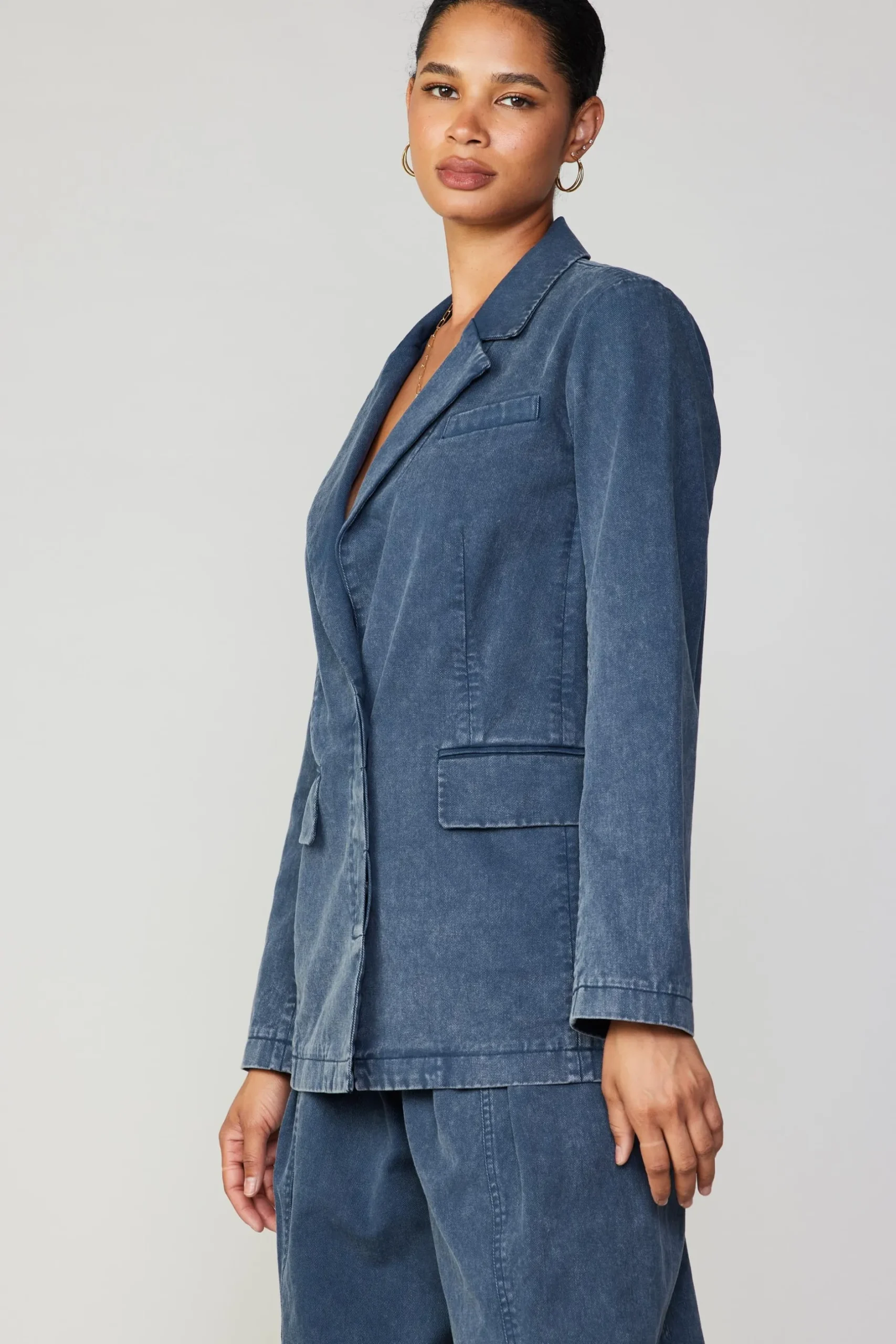 Coats & Jackets-Current Air Vintage Denim Jacket VINTAGEINDIGO